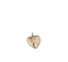 Personalized Large Sterling Silver Heart Picture Pendant with Sterling Silver Ball Chain