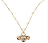 14kt Yellow Gold Small Circle Picture Pendant