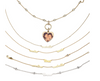 14kt Yellow Gold Small Circle Picture Pendant