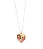Signature Collection:  Silver Mini Script Name Necklace on Crystal by the Yard Chain
