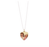Signature Collection:  Silver Mini Script Name Necklace on Crystal by the Yard Chain